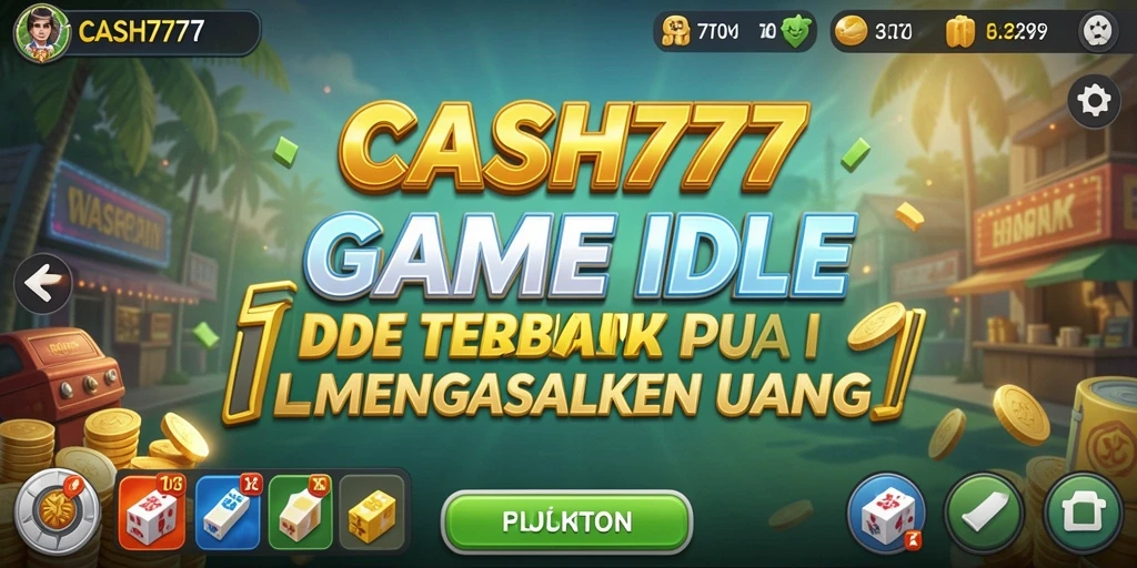 Tampilan gameplay CASH777 dengan fitur Idle yang mengasyikkan.
