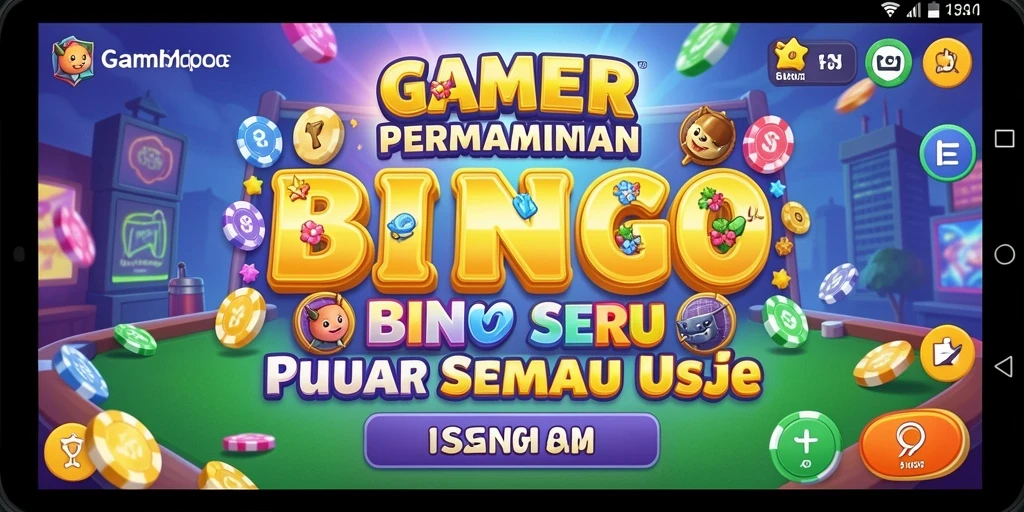 Tampilan gameplay Bingo yang seru dan menarik di GAMERP.