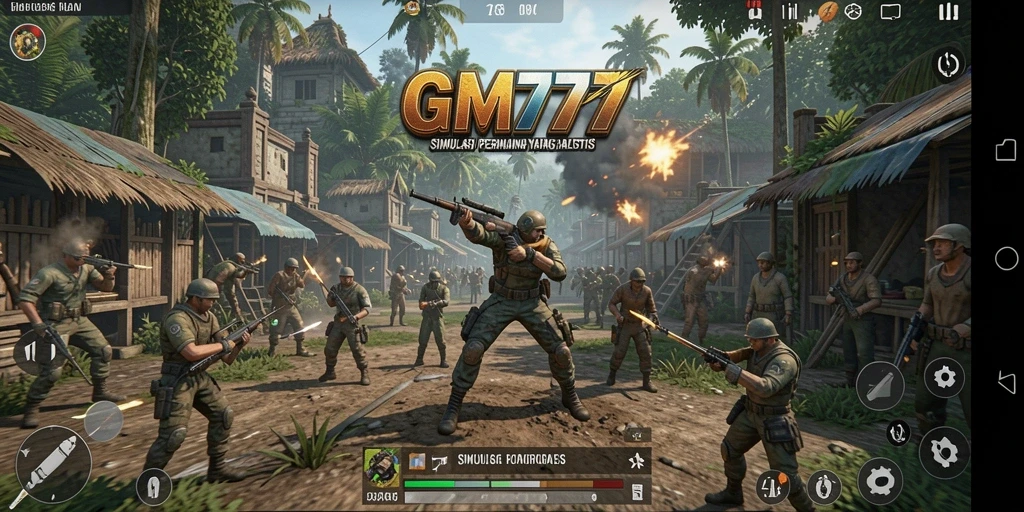 Tampilan gameplay GM777 yang mengesankan di dunia simulasi.