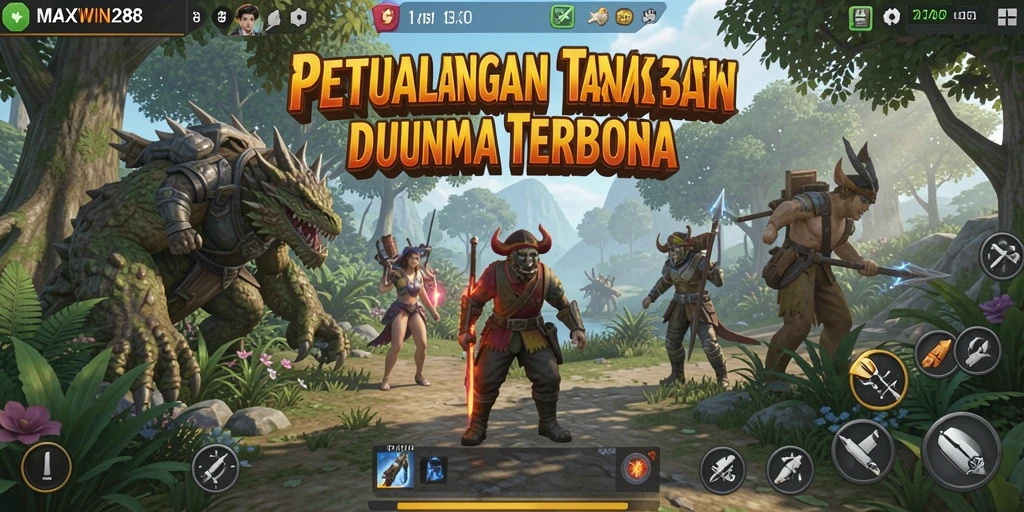 Tampilan gameplay Open World yang mendebarkan dan mengasikan.