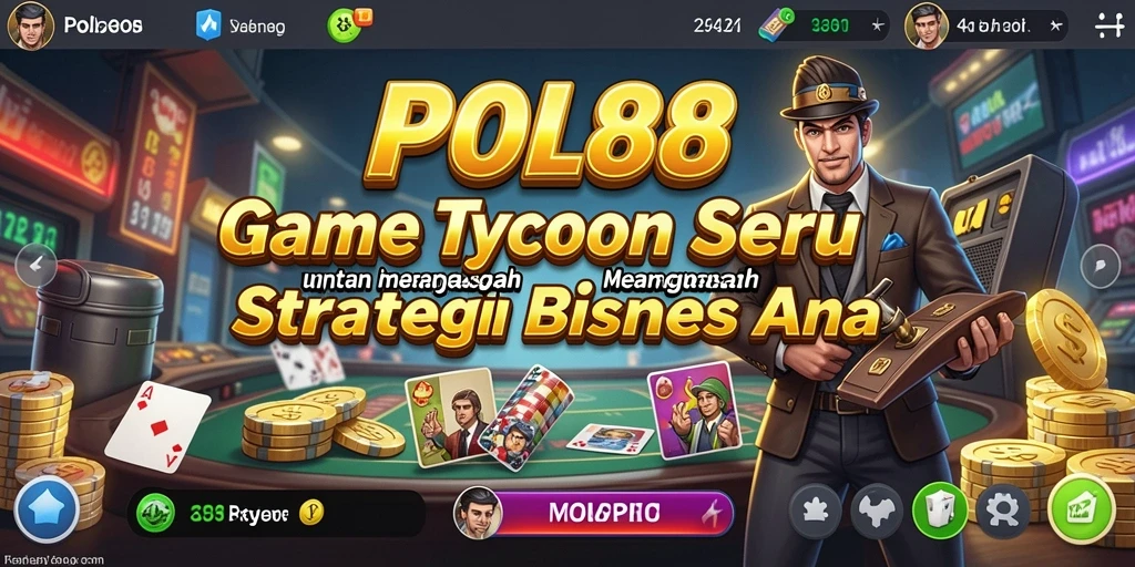Tangkapan layar POL88 menunjukkan aksi seru dalam membangun kerajaan bisnis.